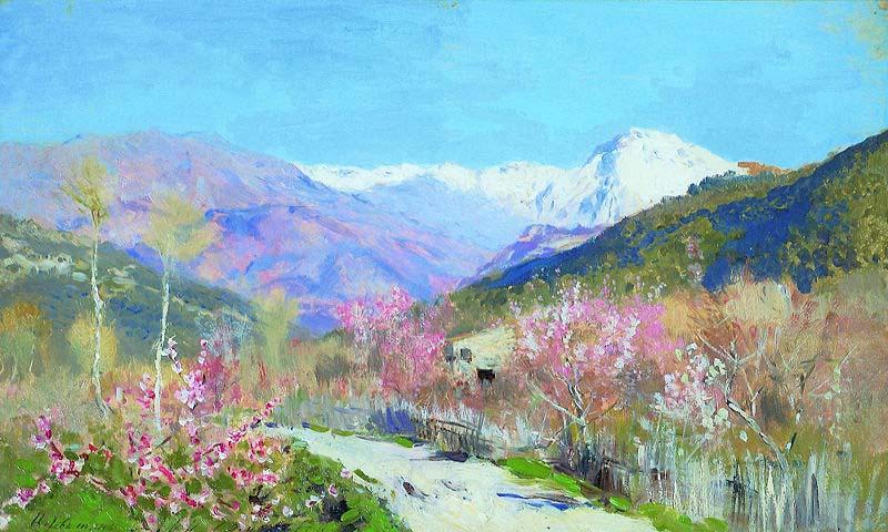 Isaac Levitan Spring in Italy Germany oil painting art